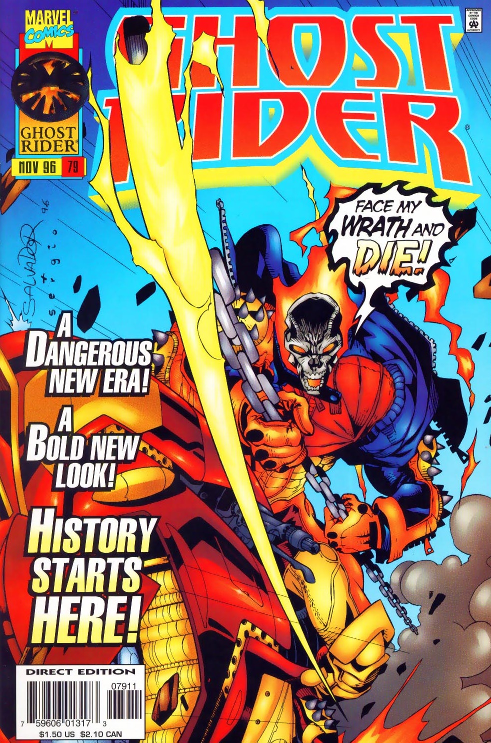 Ghost Rider (1990) #79 cover