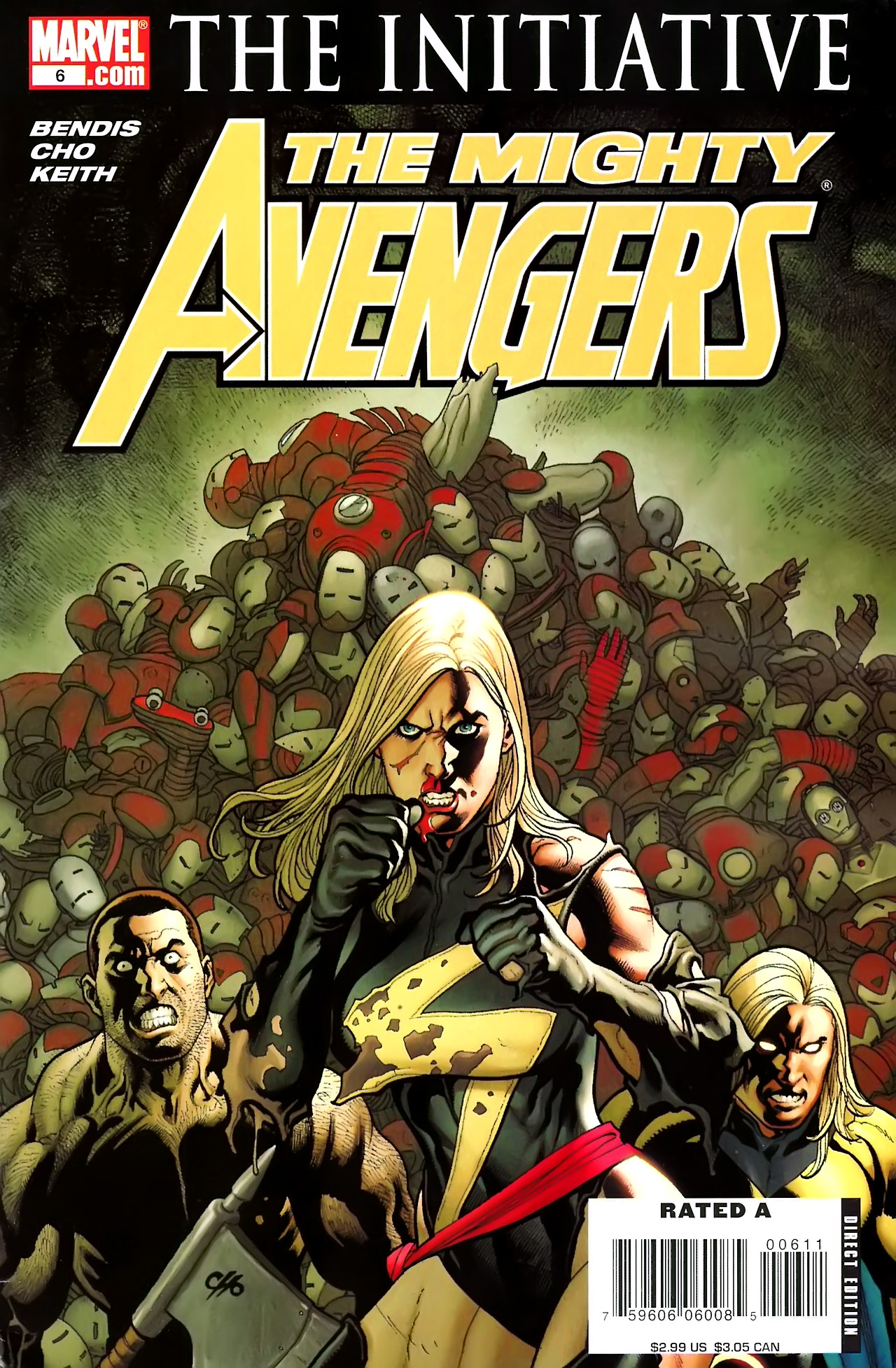 Cover of The Mighty Avengers #6