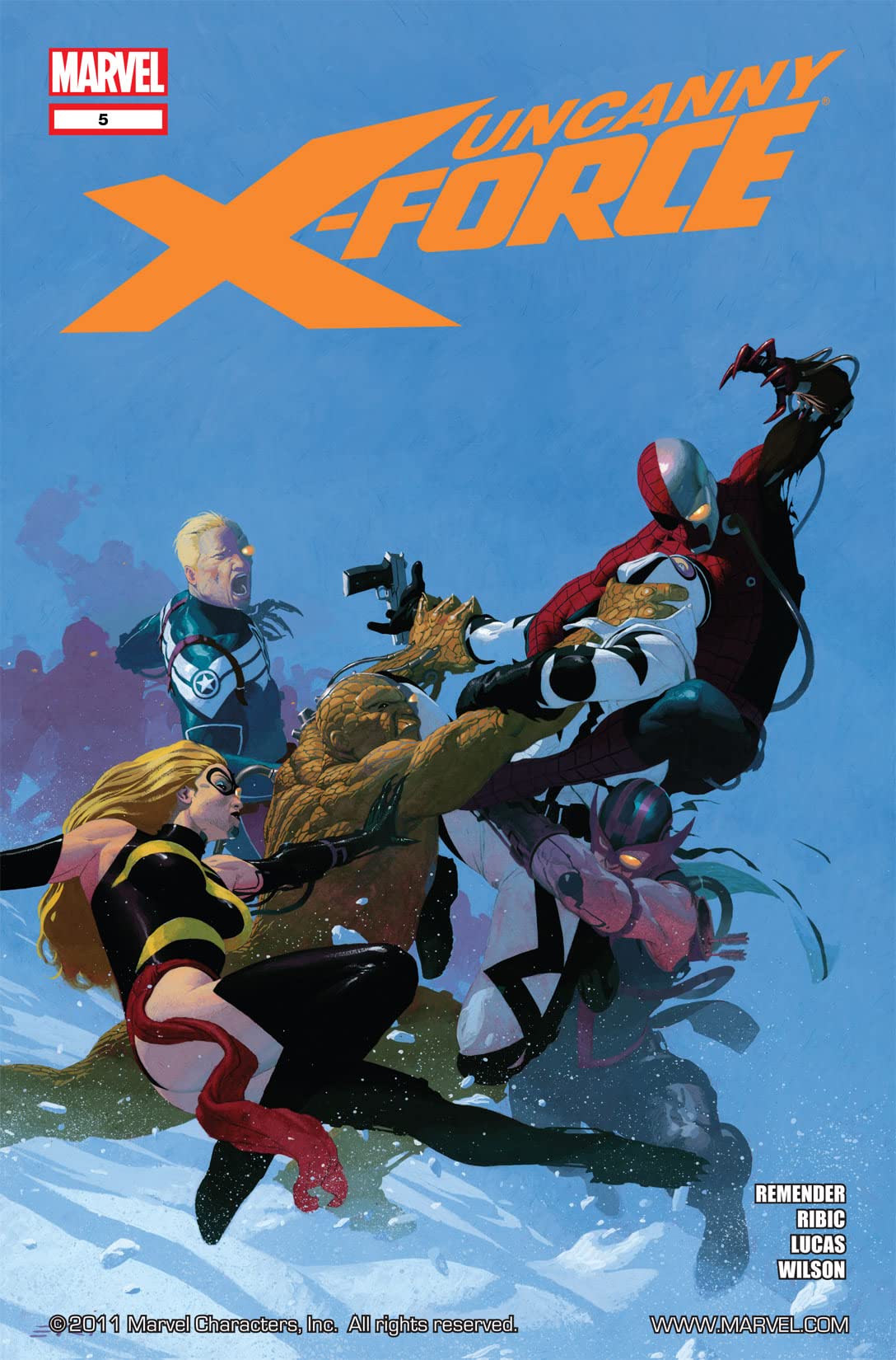 Uncanny X-Force #5 cover
