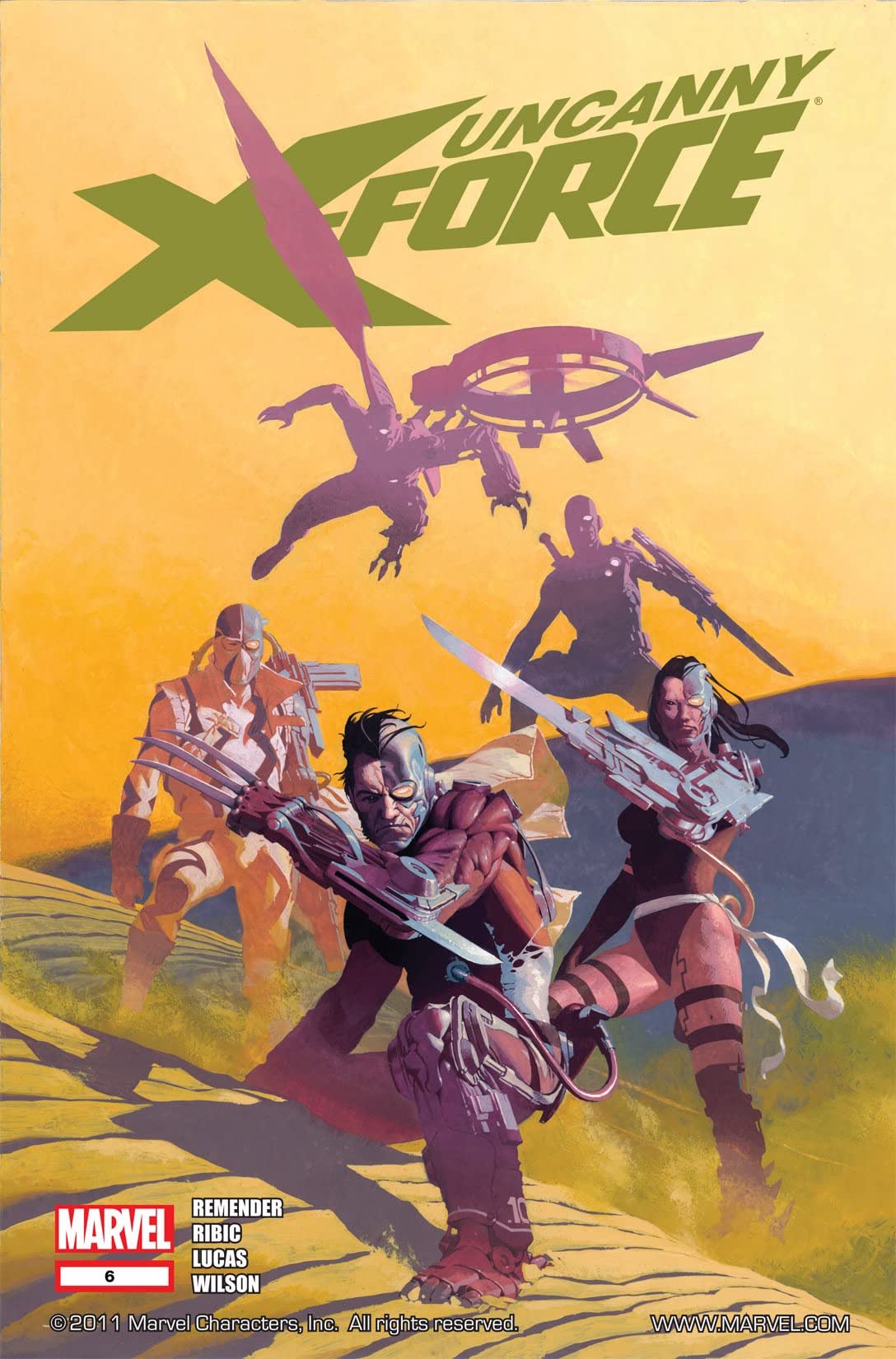 Uncanny X-Force #6 cover