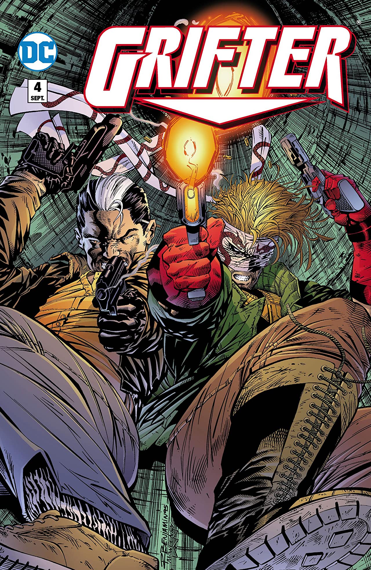 Cover of Grifter #4