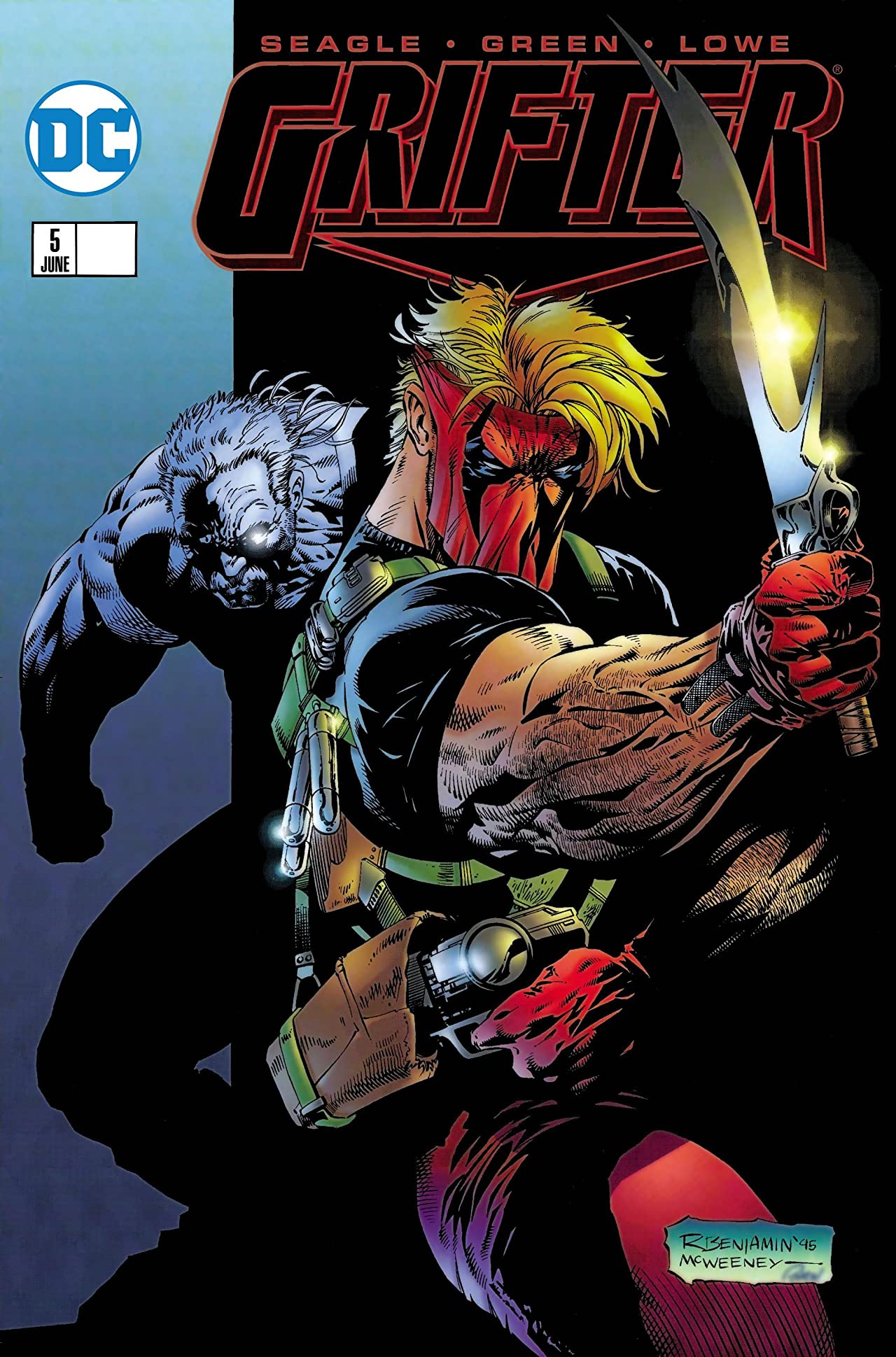 Cover of Grifter #5