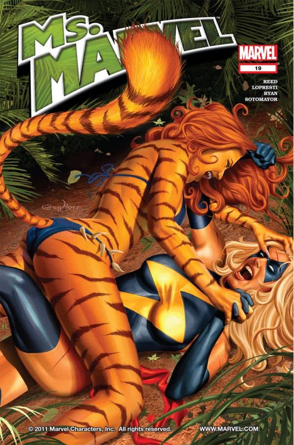Ms. Marvel (2006) #19 cover