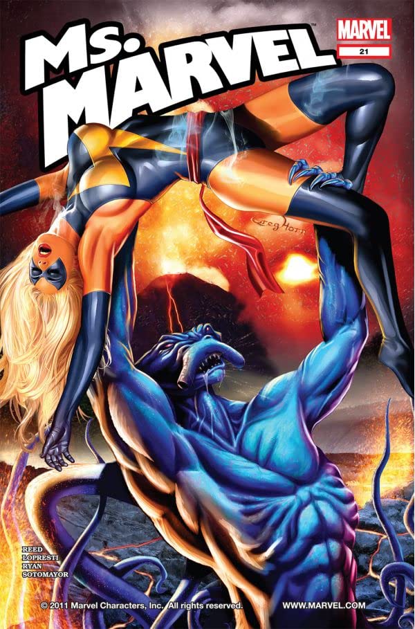 Ms. Marvel (2006) #21 cover