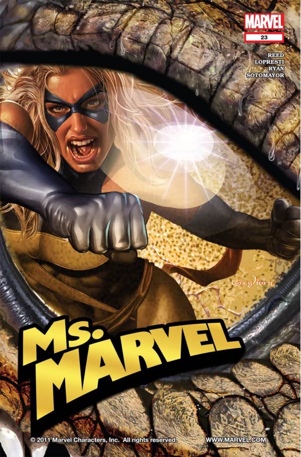 Ms. Marvel (2006) #23 cover