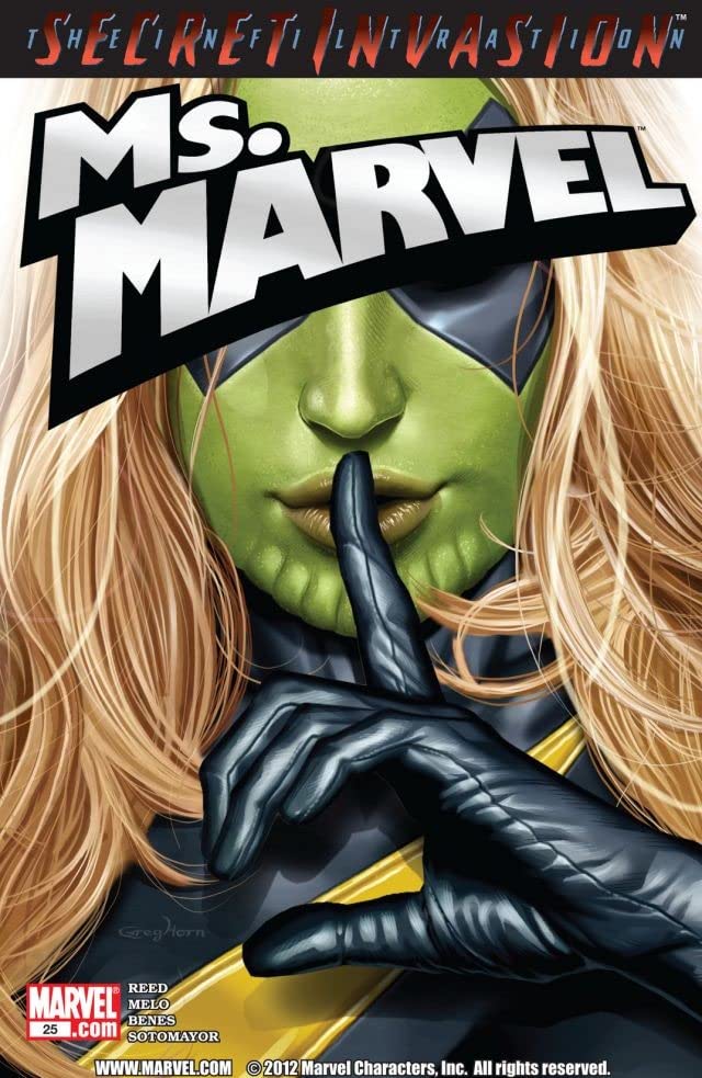 Ms. Marvel (2006) #25 cover