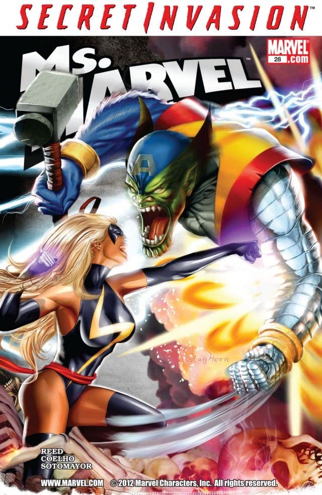 Ms. Marvel (2006) #28 cover