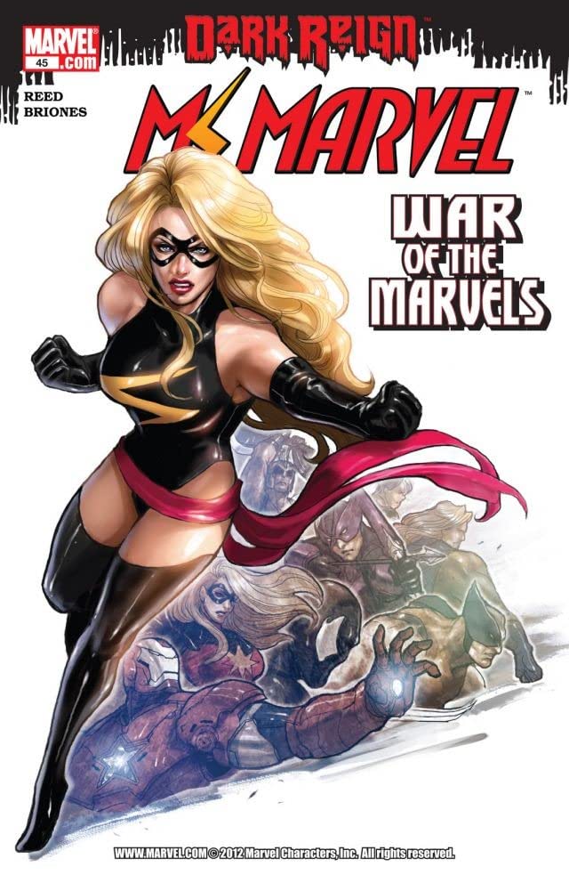 Cover of Ms. Marvel #45