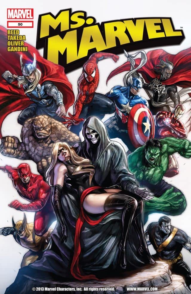 Ms. Marvel (2006) #50 cover