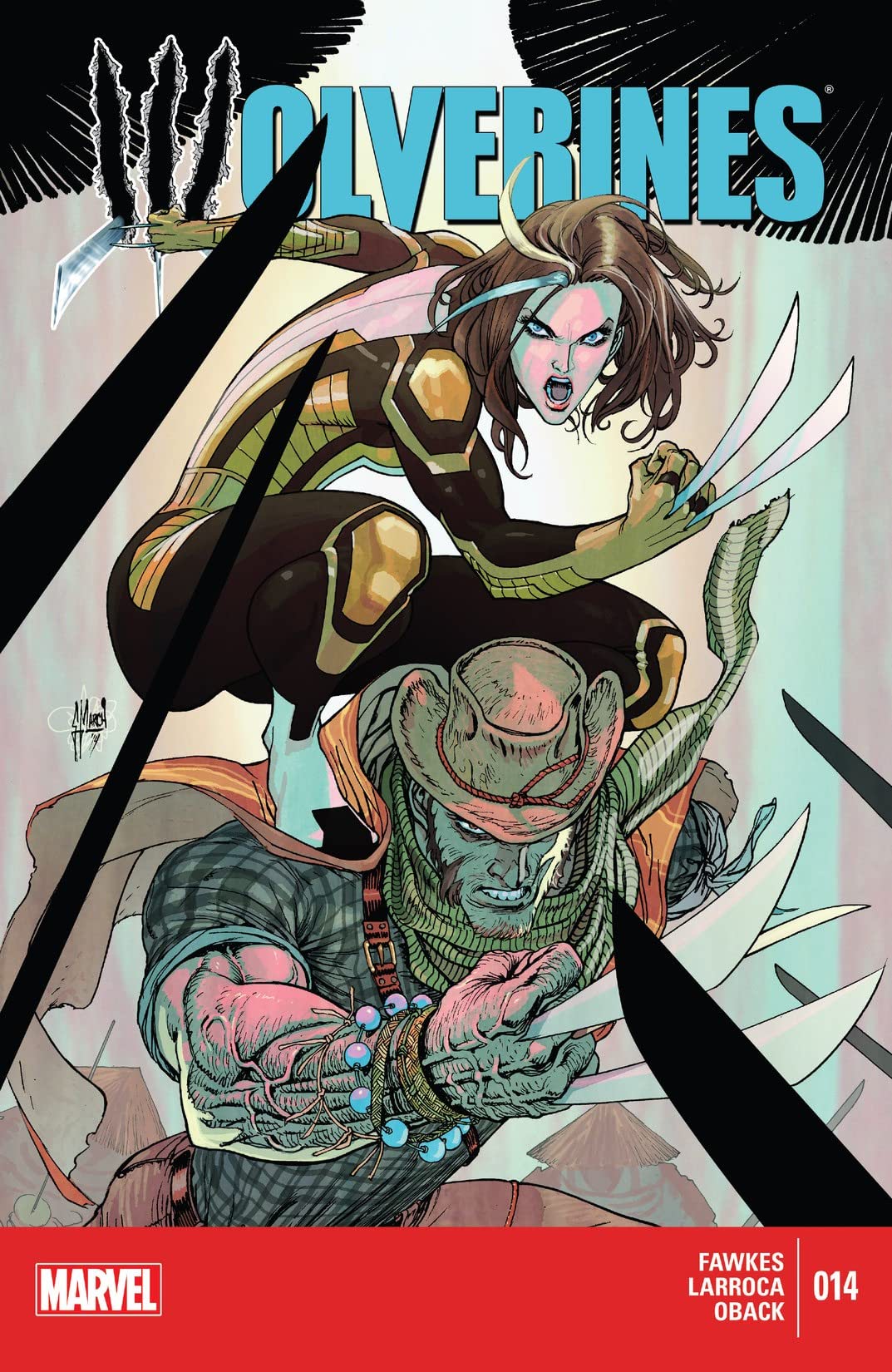 Wolverines (2015) #14 cover