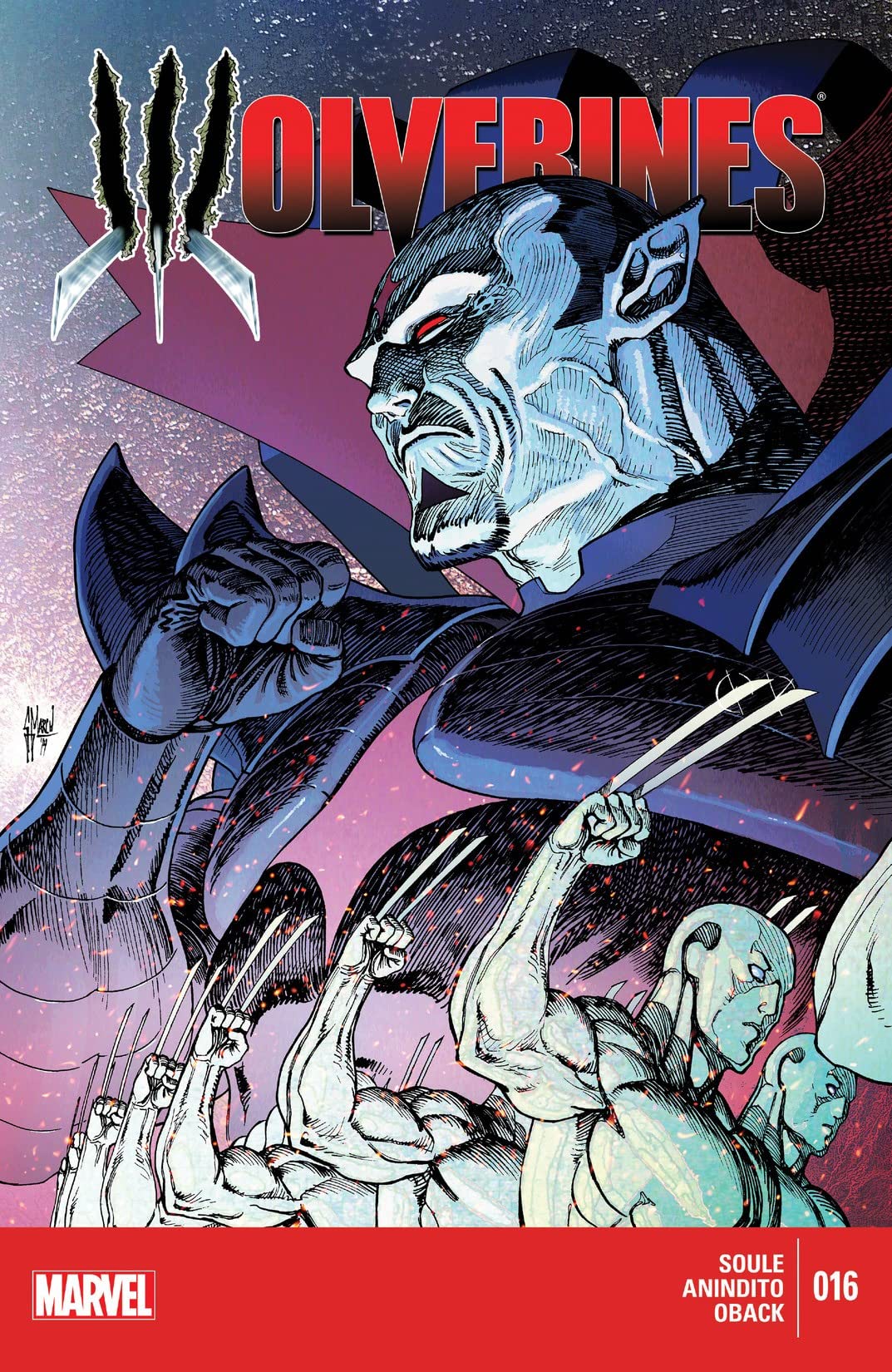 Wolverines (2015) #16 cover