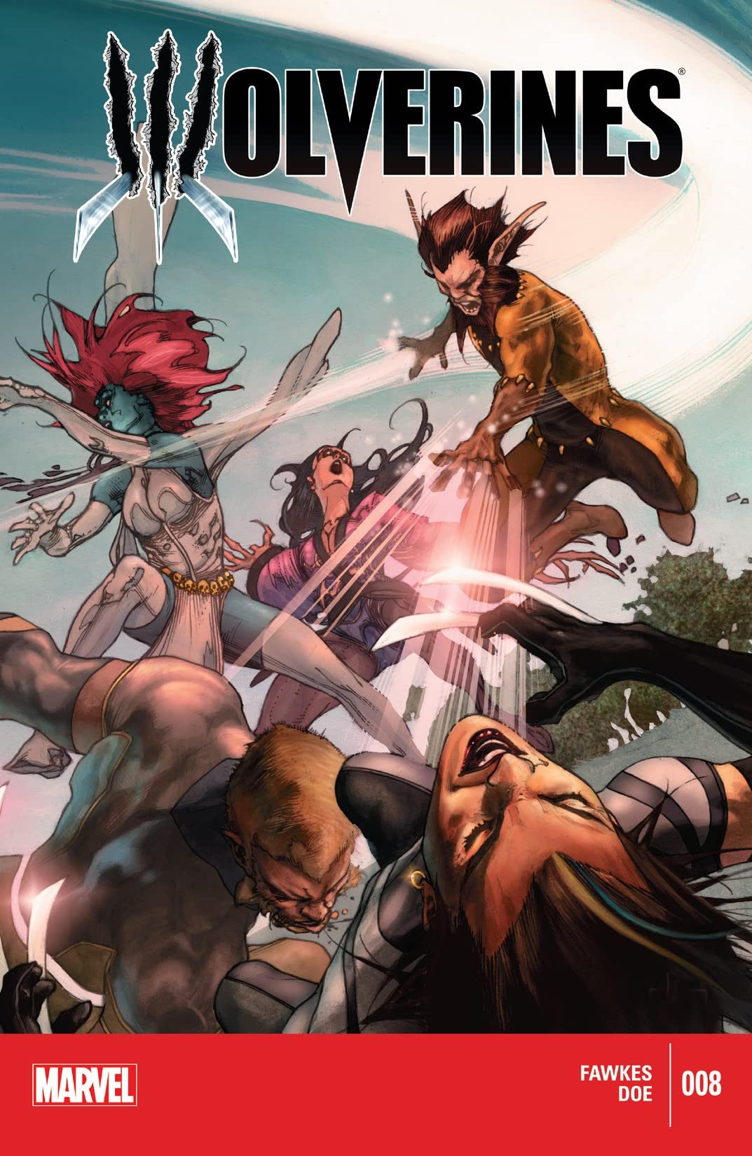 Wolverines (2015) #8 cover