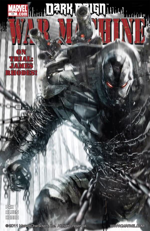 War Machine (2009) #11 cover