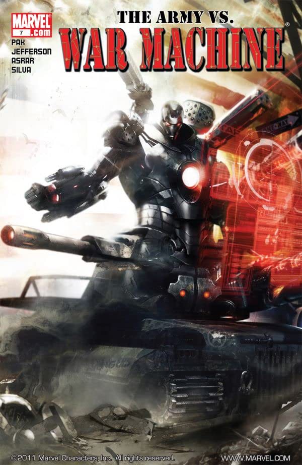 Cover of War Machine #7