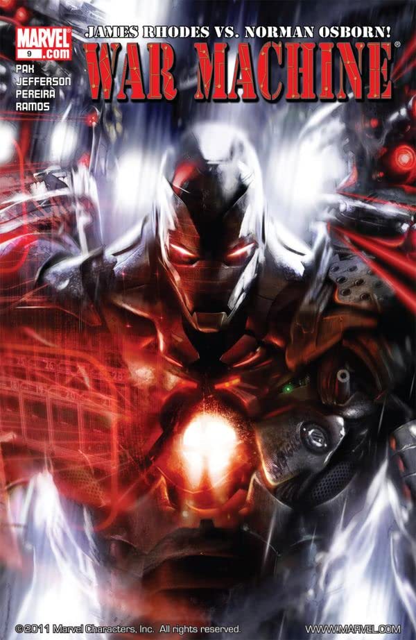War Machine (2009) #9 cover