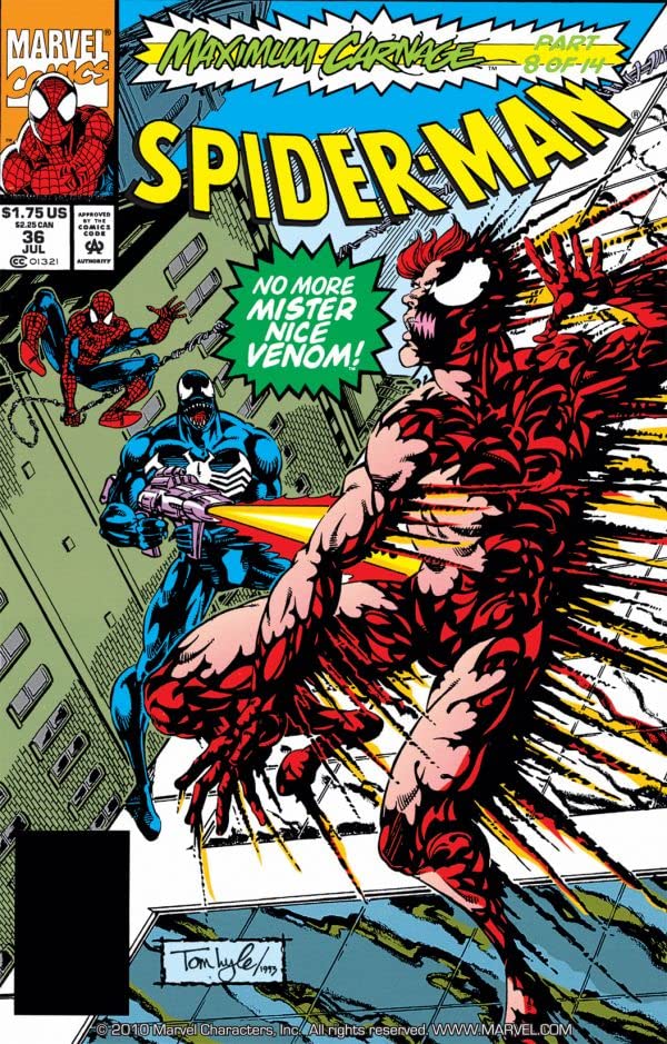 Cover of Spider-Man #36