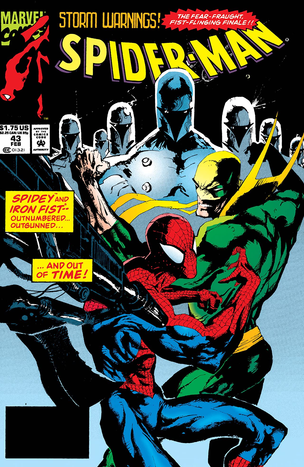 Cover of Spider-Man #43