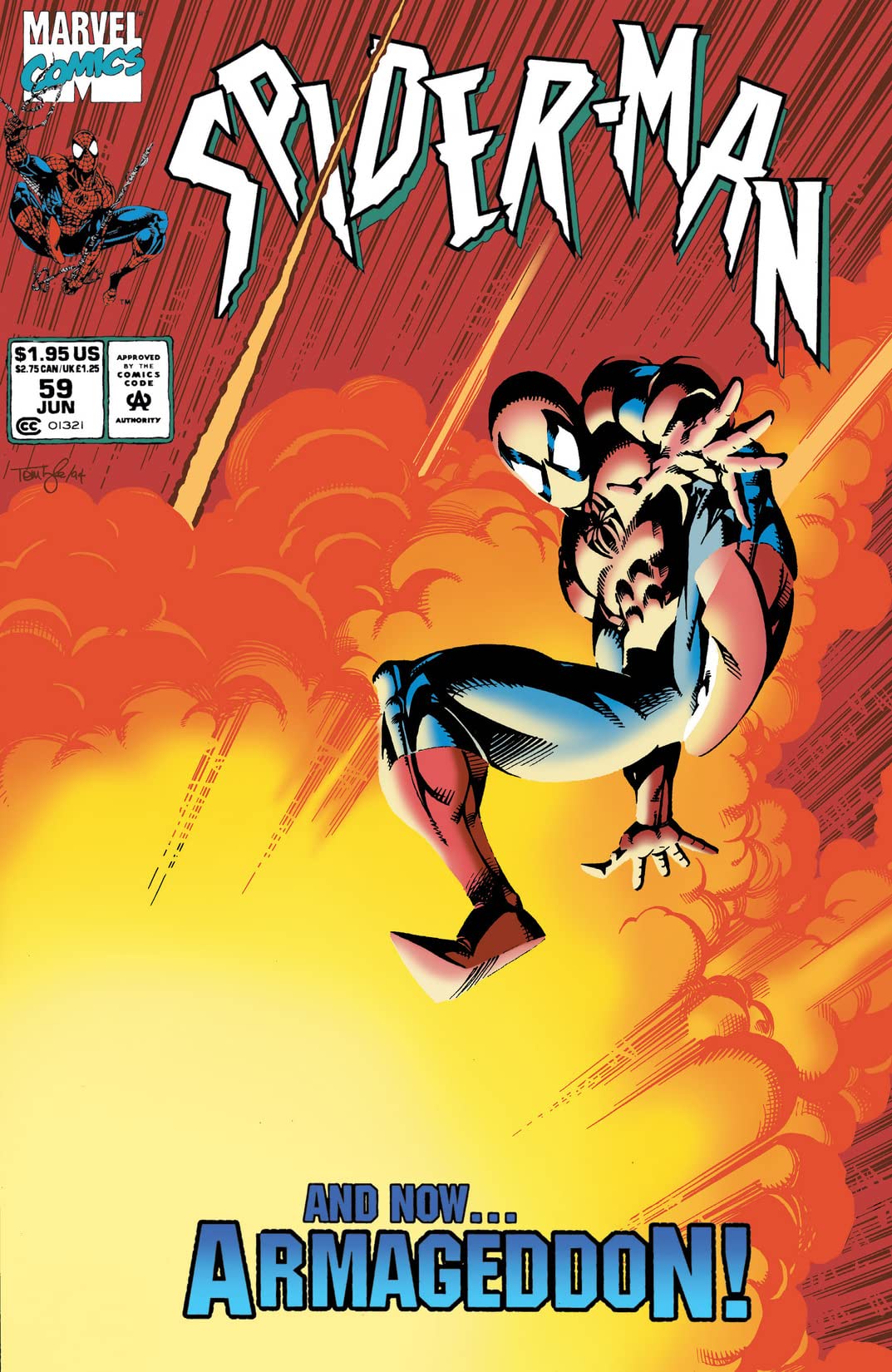 Cover of Spider-Man #59