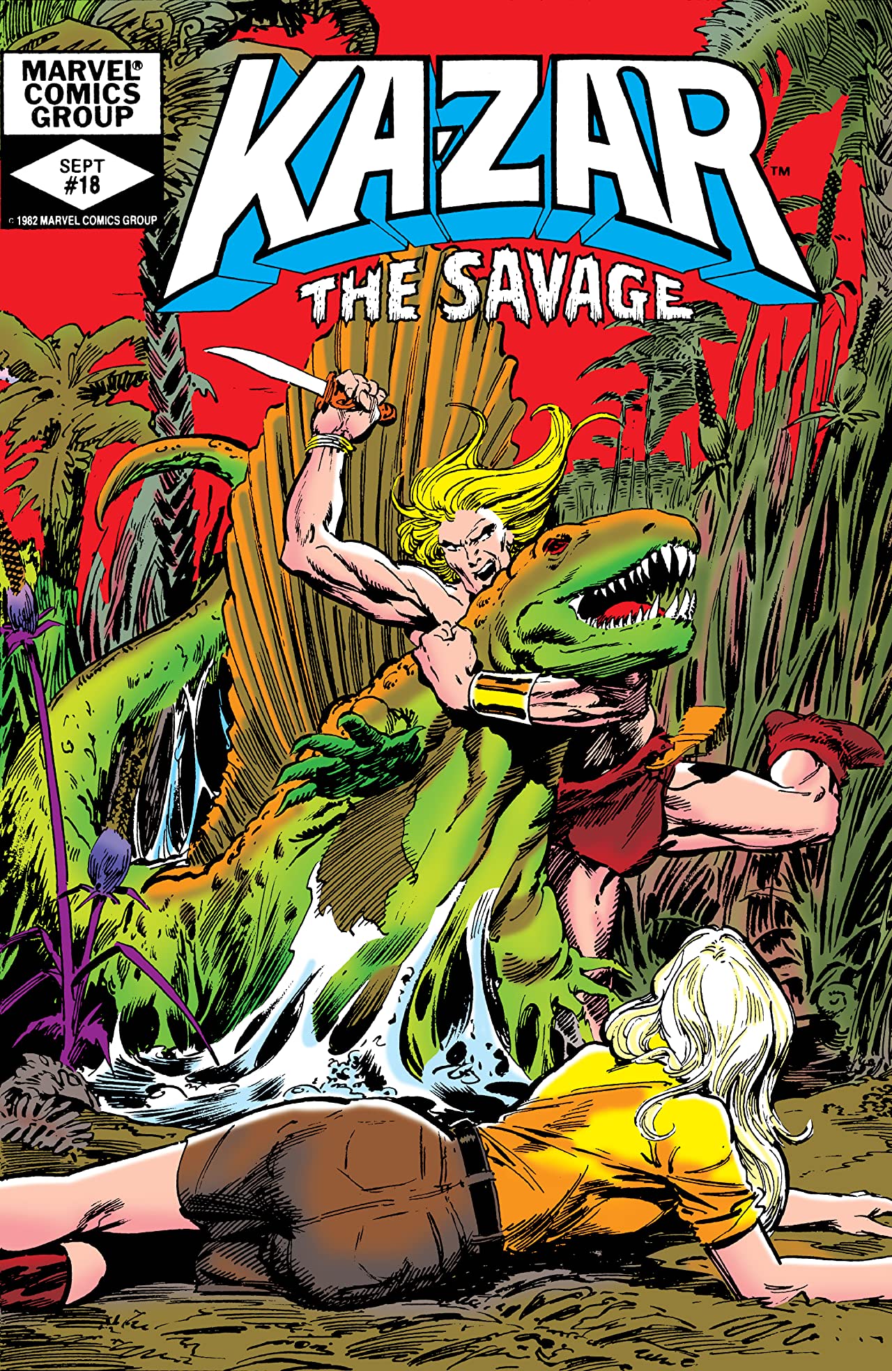 Ka-Zar the Savage (1981) #18 cover