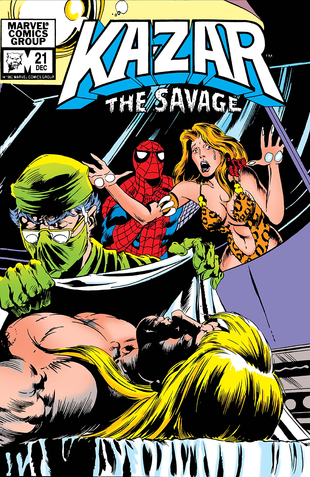 Ka-Zar the Savage (1981) #21 cover