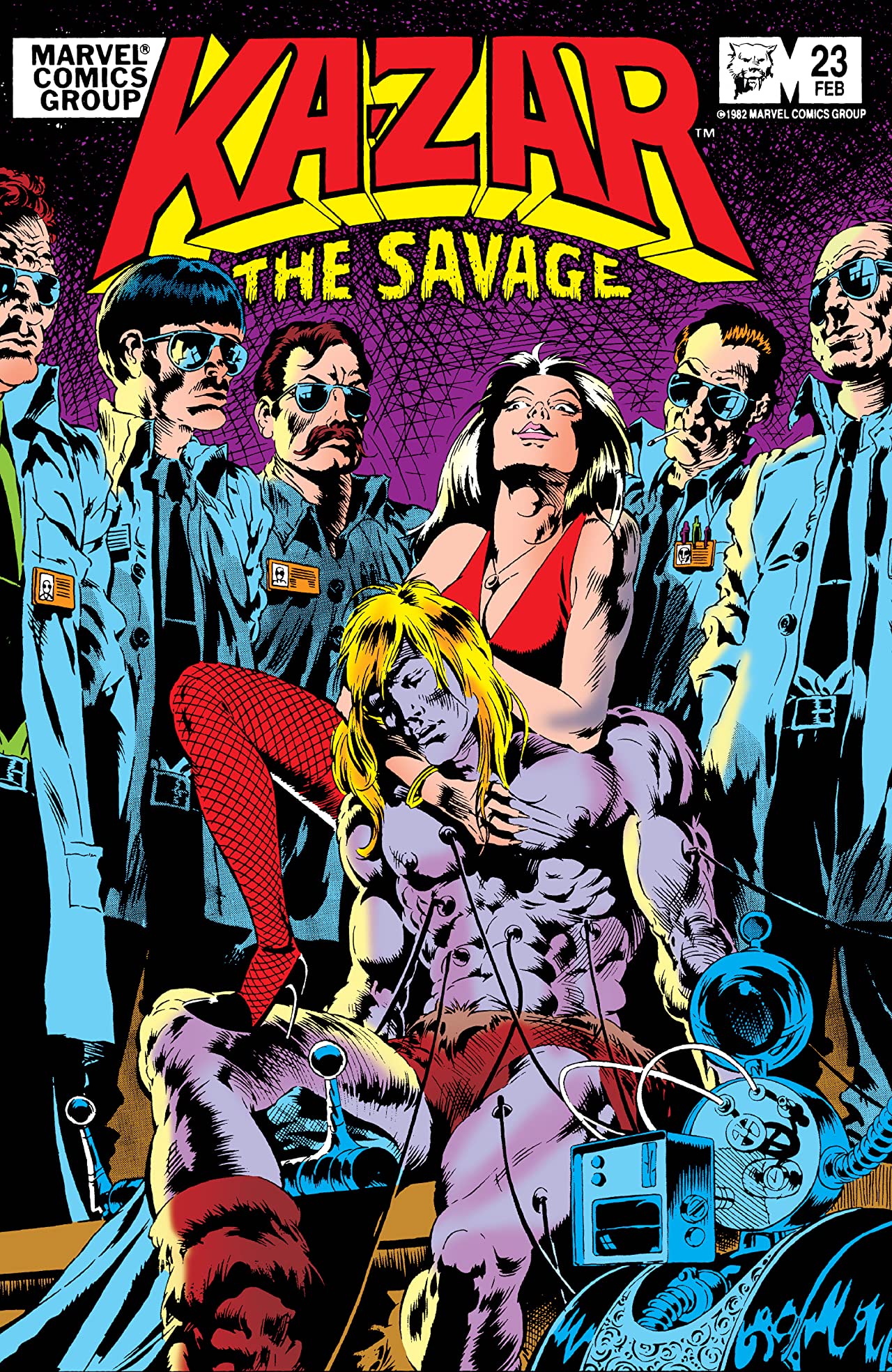 Ka-Zar the Savage (1981) #23 cover
