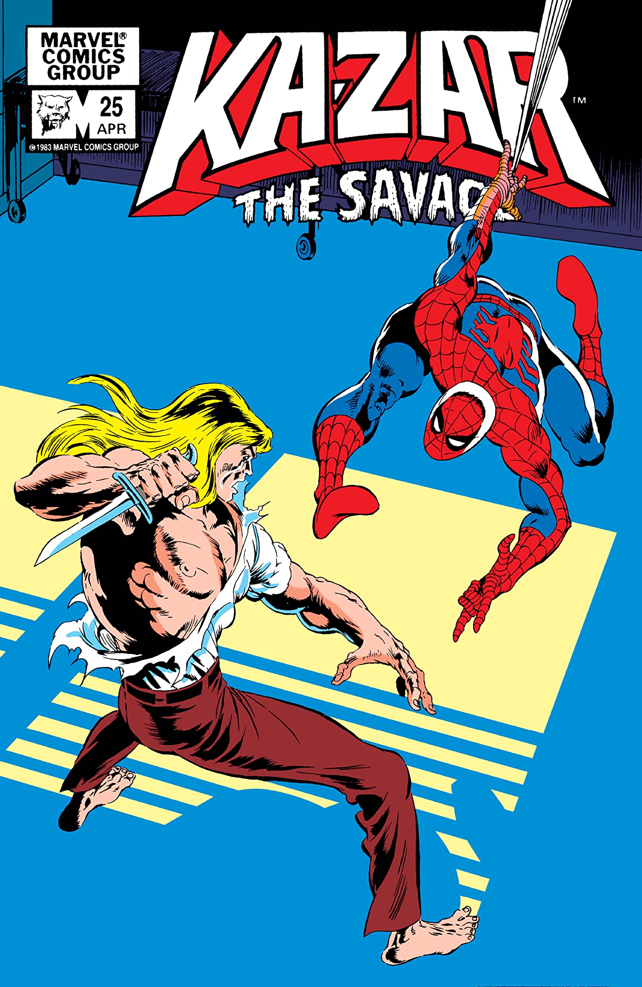 Ka-Zar the Savage (1981) #25 cover