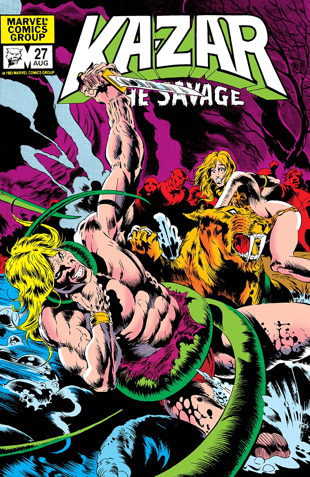 Ka-Zar the Savage (1981) #27 cover