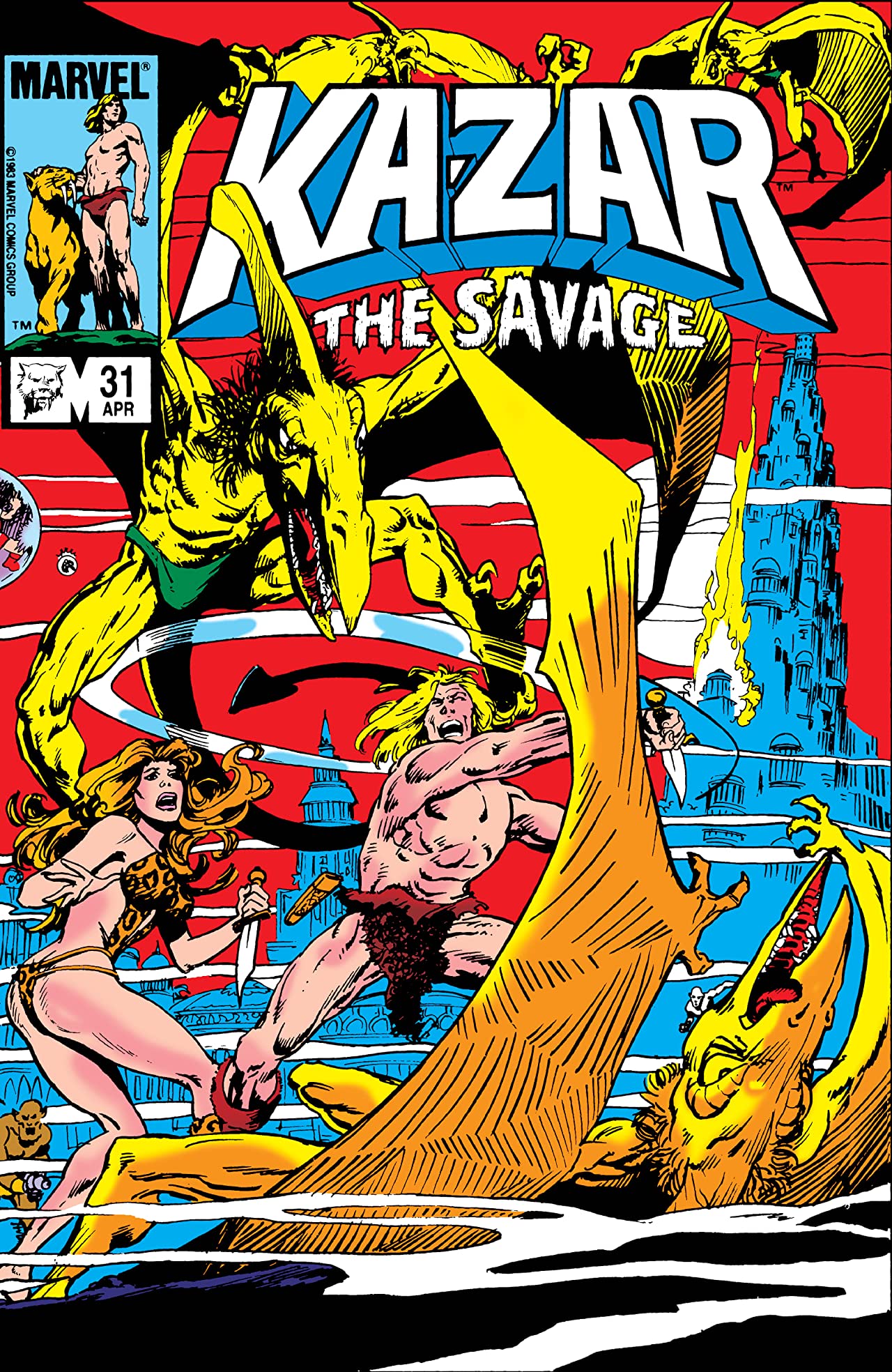 Cover of Ka-Zar the Savage