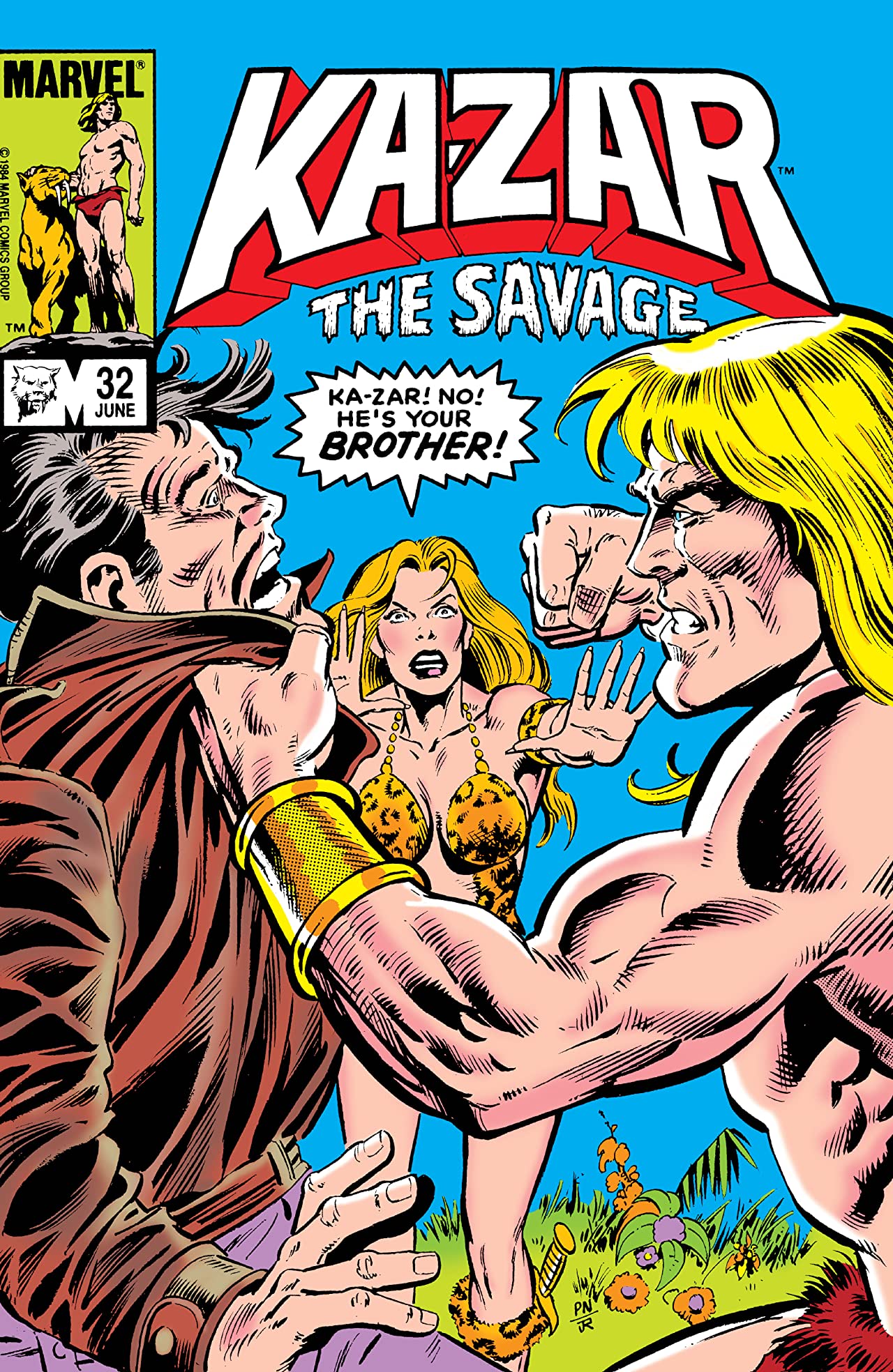 Ka-Zar the Savage (1981) #32 cover
