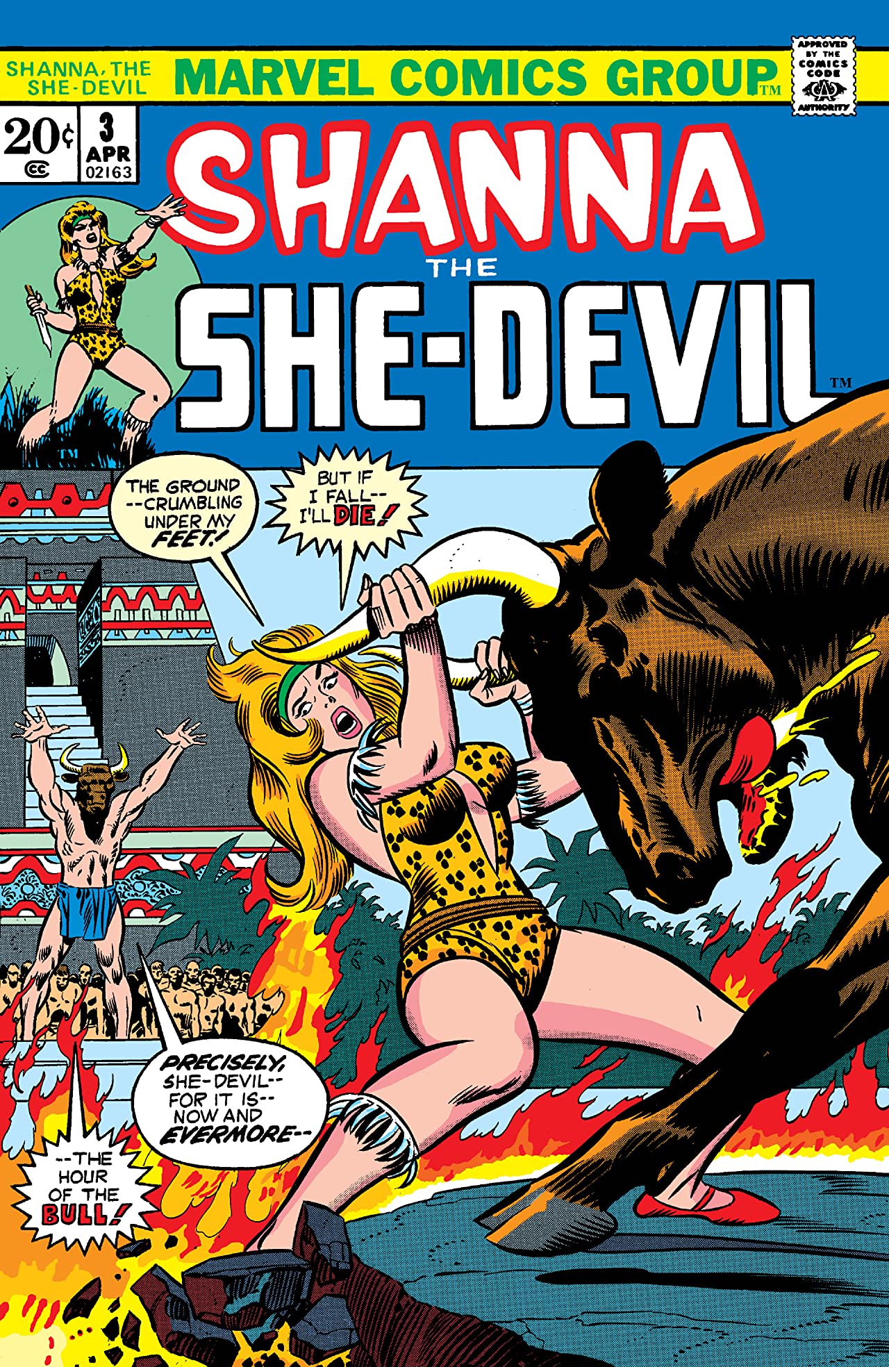 Cover of Shanna, the She-Devil #3