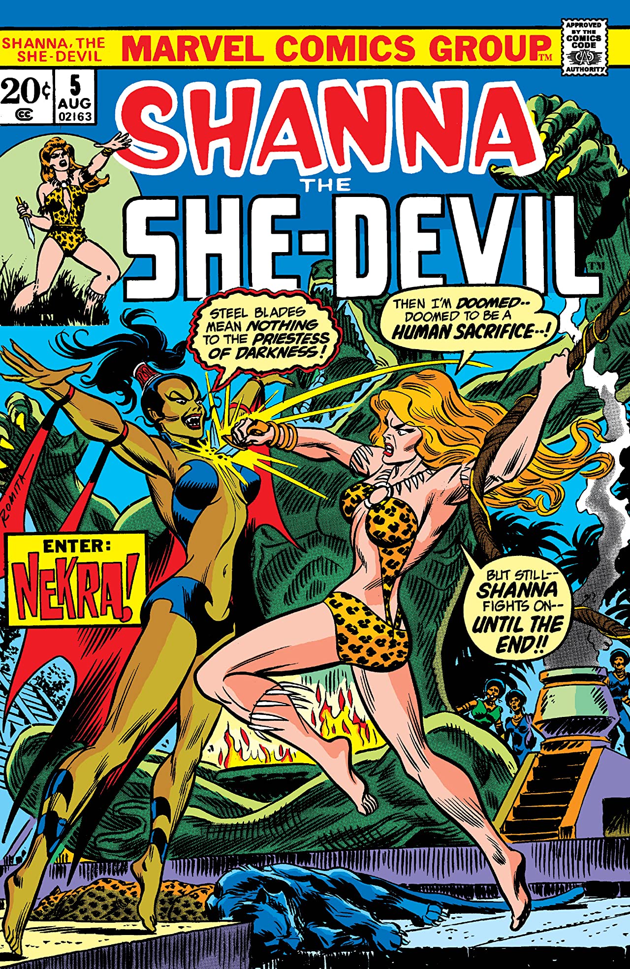Shanna, the She-Devil #5 cover