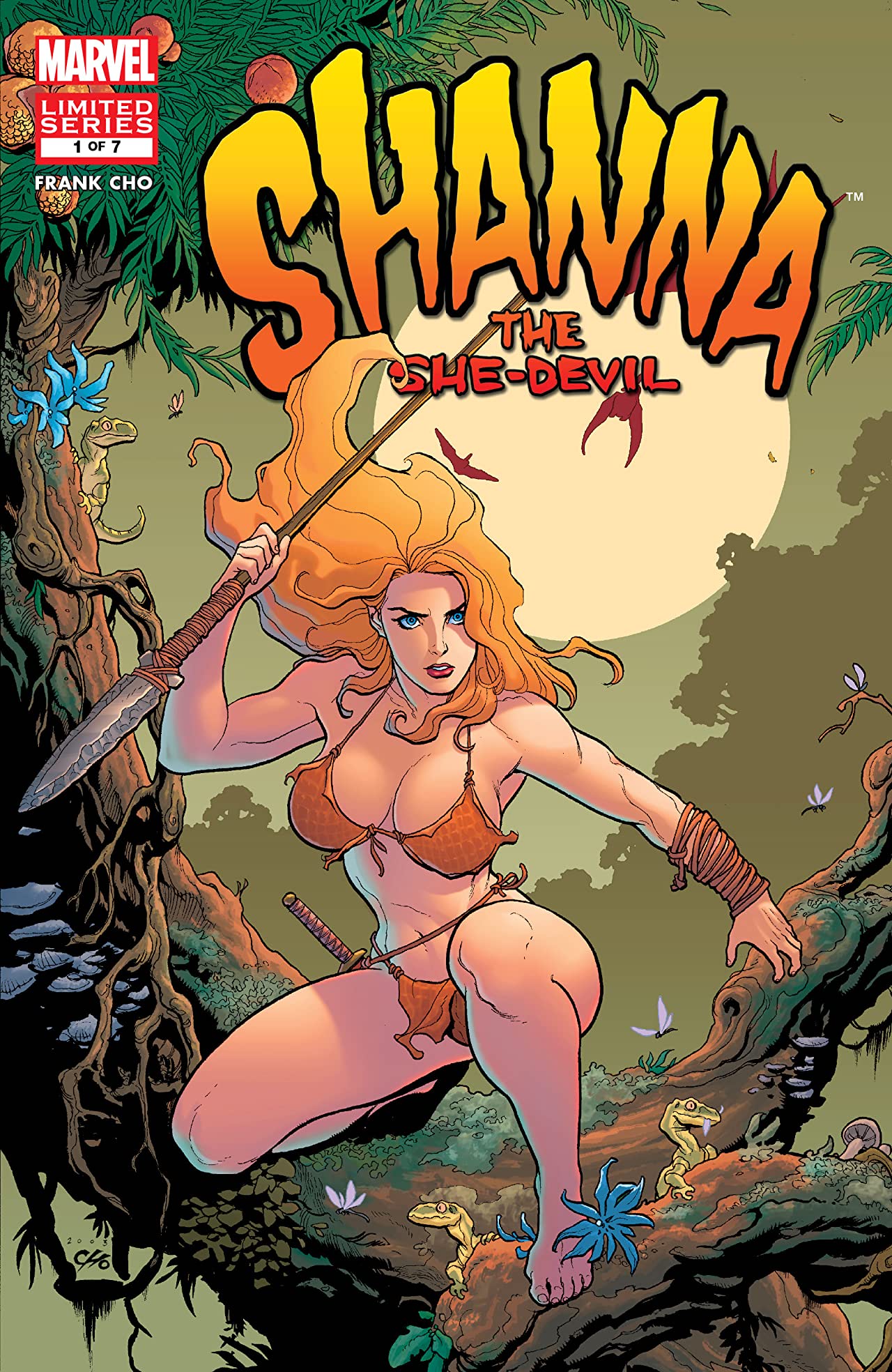 Shanna, the She-Devil (2005) #1 cover
