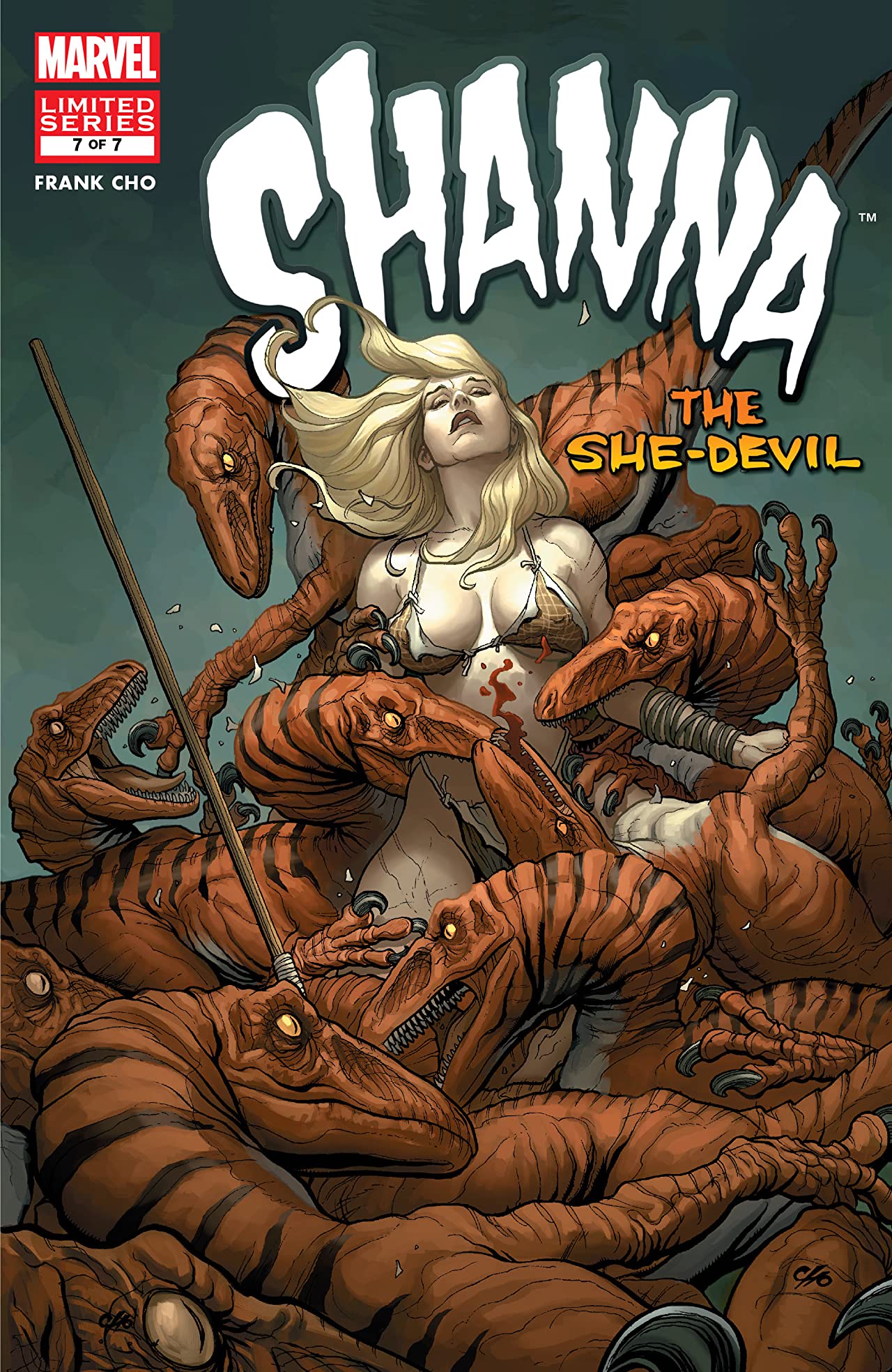 Shanna, the She-Devil (2005) #7 cover