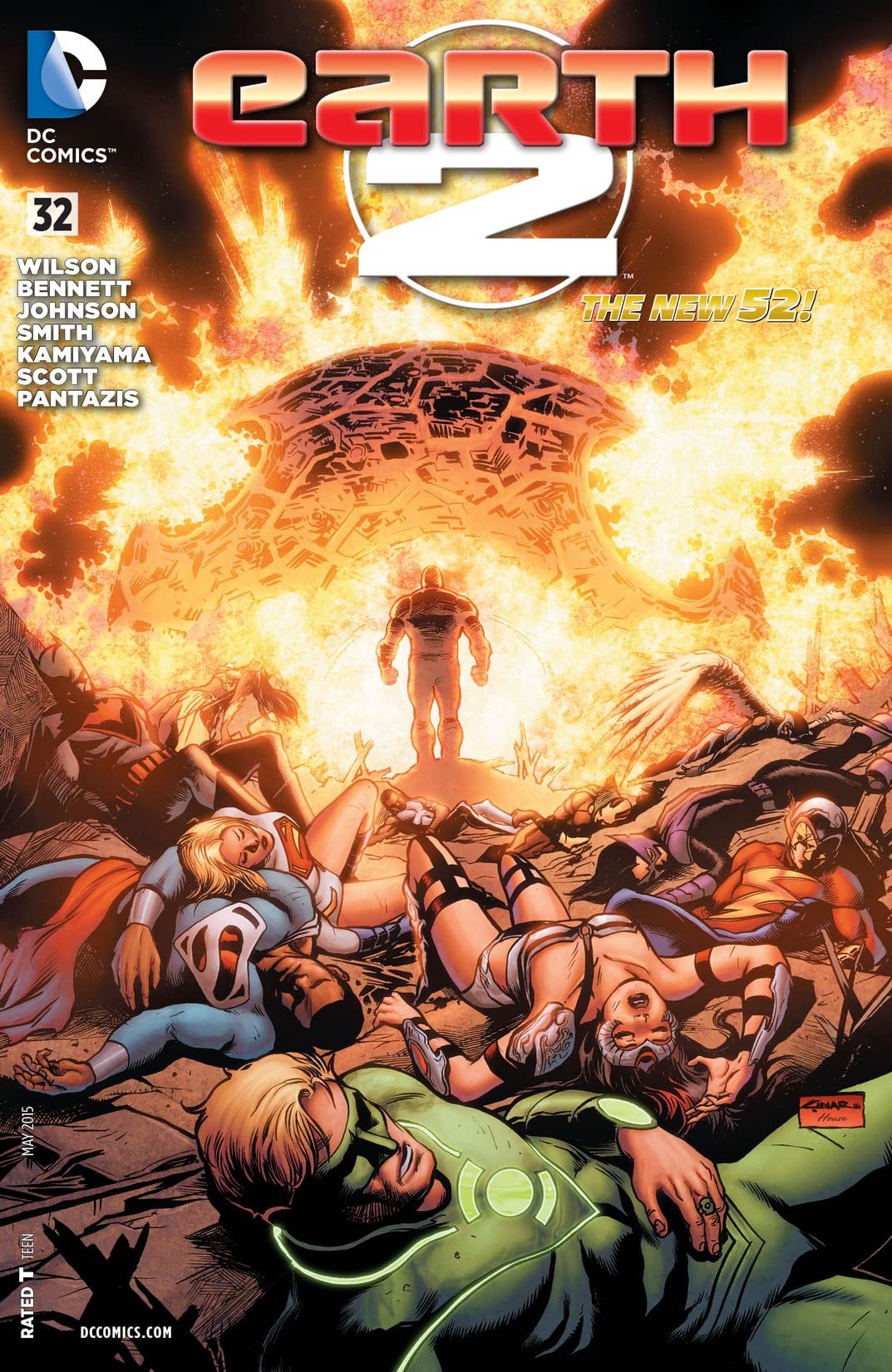 Earth 2 (2012) #32 cover