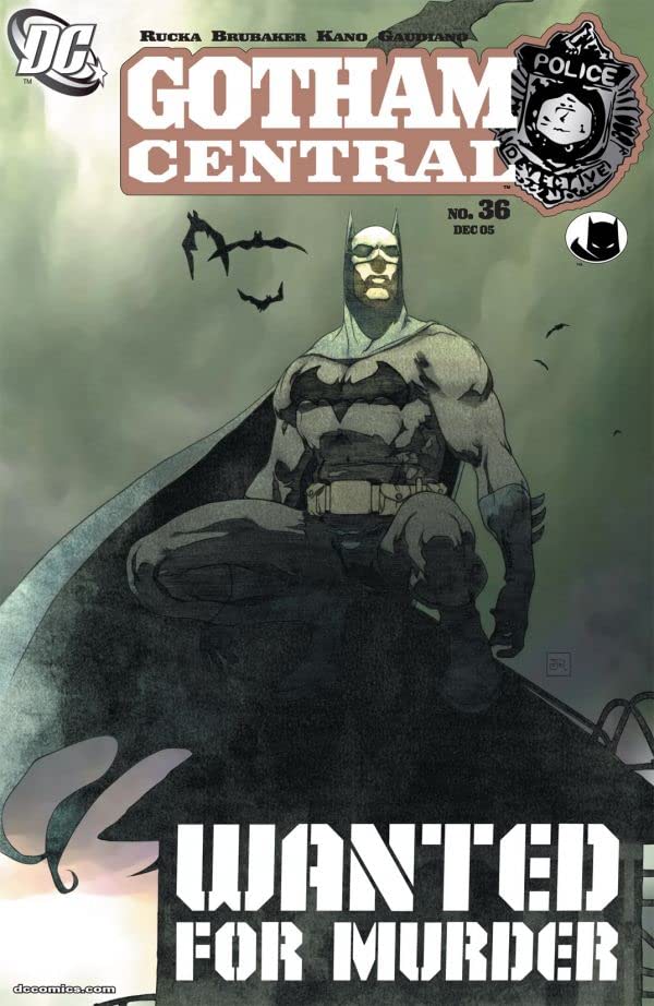Gotham Central (2003) #36 cover