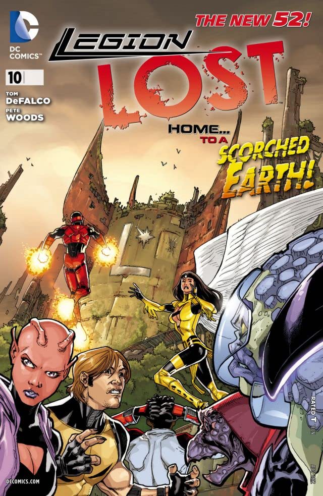 Legion Lost (2011) #10 cover