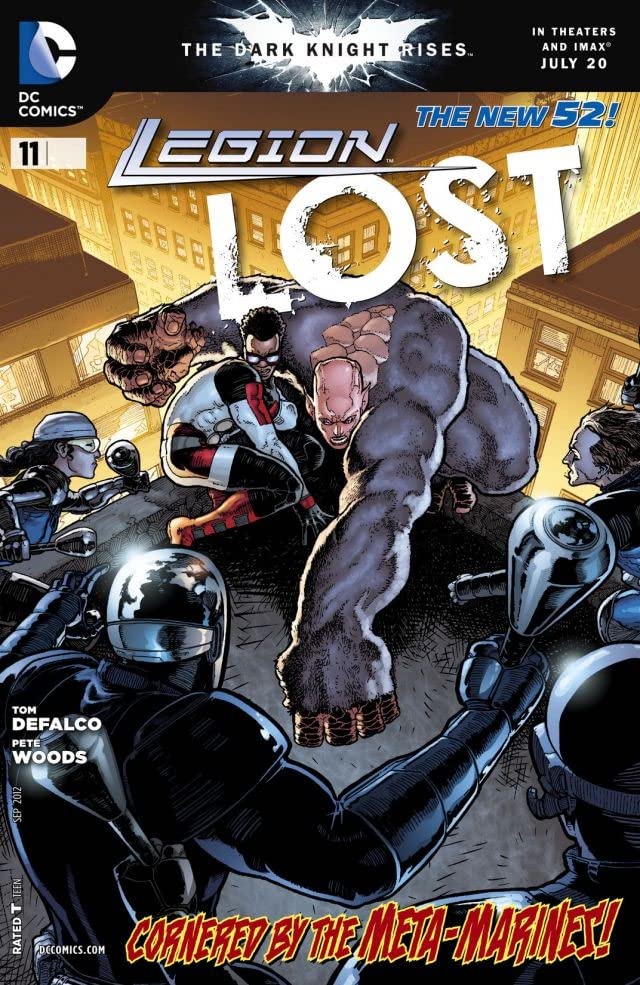 Legion Lost (2011) #11 cover