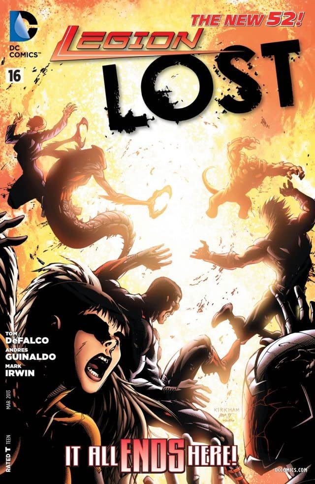 Legion Lost (2011) #16 cover