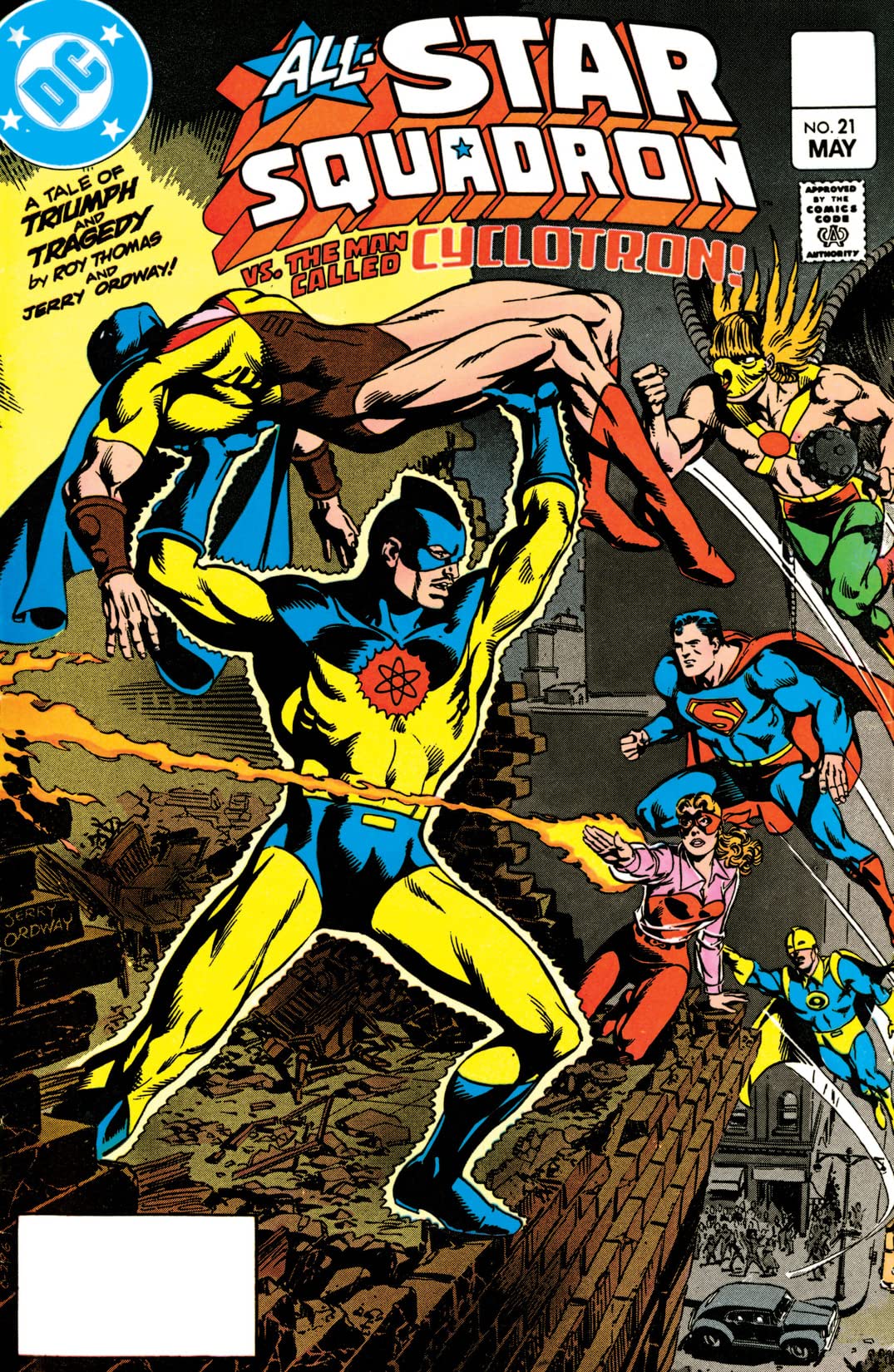 All-Star Squadron (1981) #21 cover