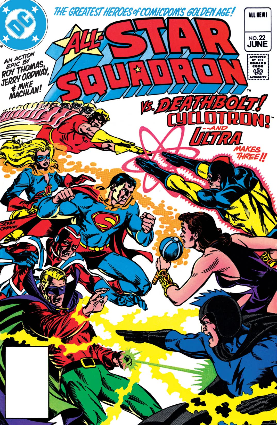 All-Star Squadron (1981) #22 cover