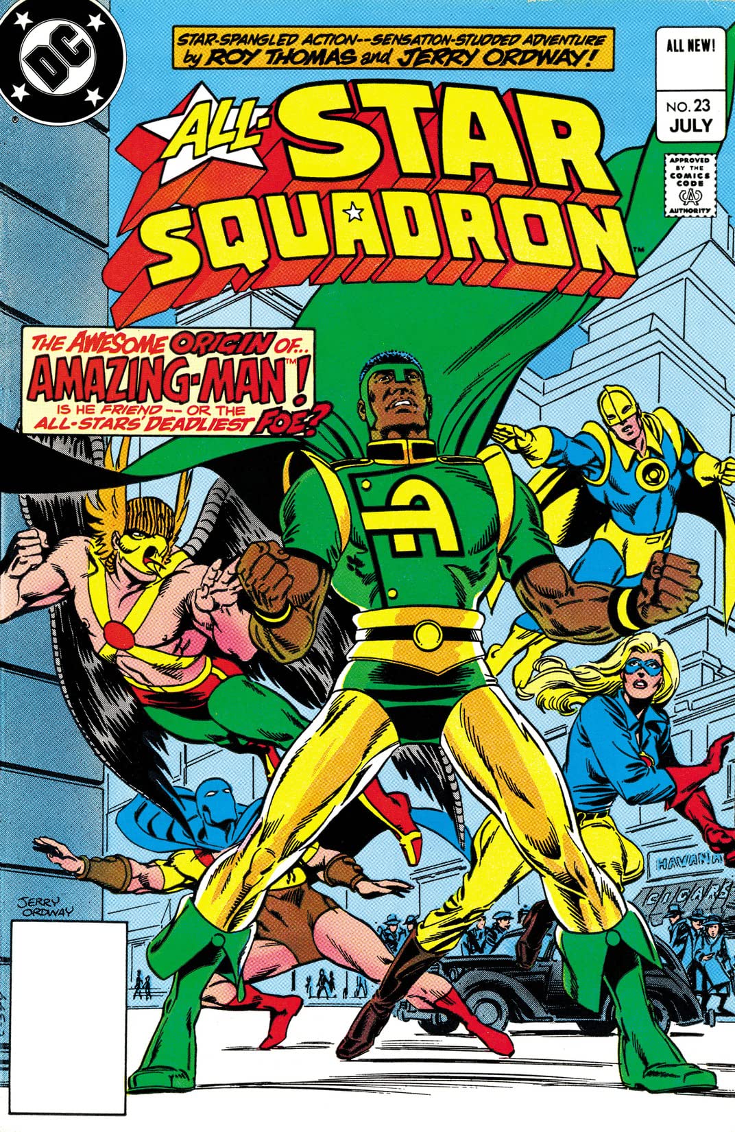 All-Star Squadron (1981) #23 cover