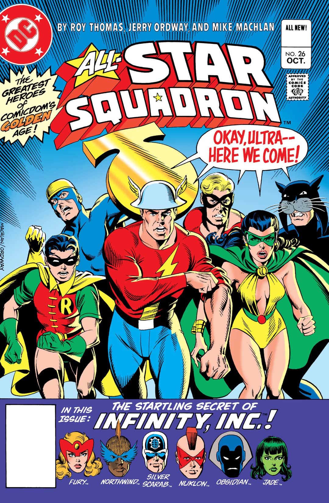 All-Star Squadron (1981) #26 cover
