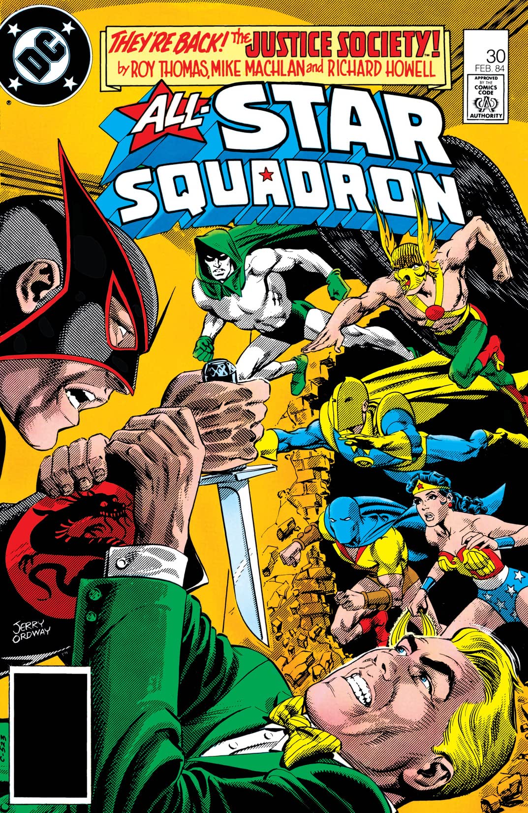 All-Star Squadron (1981) #30 cover