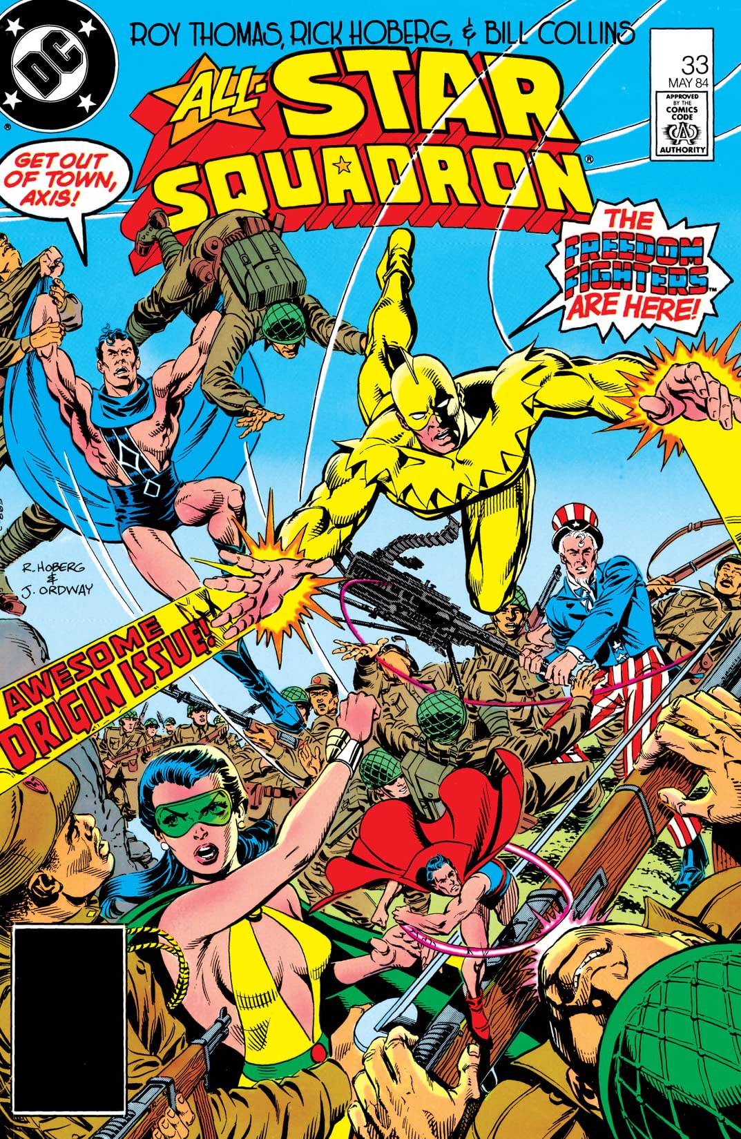 All-Star Squadron (1981) #33 cover