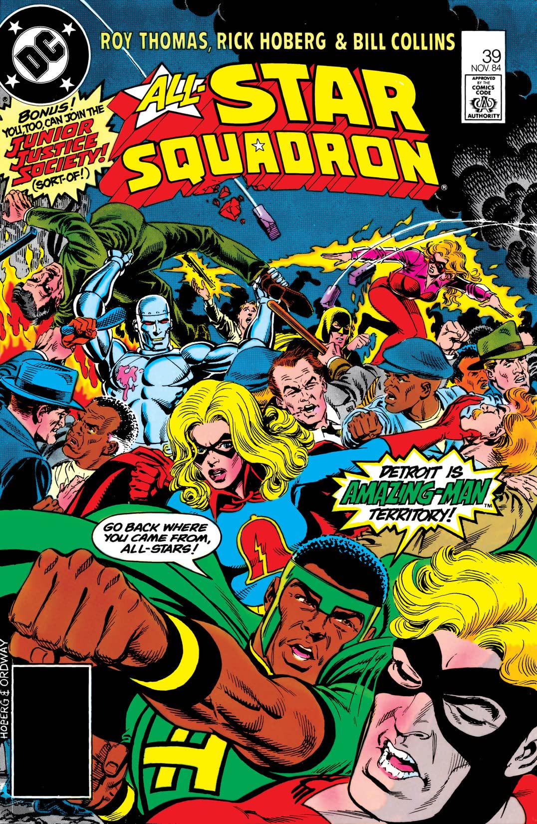 All-Star Squadron (1981) #39 cover