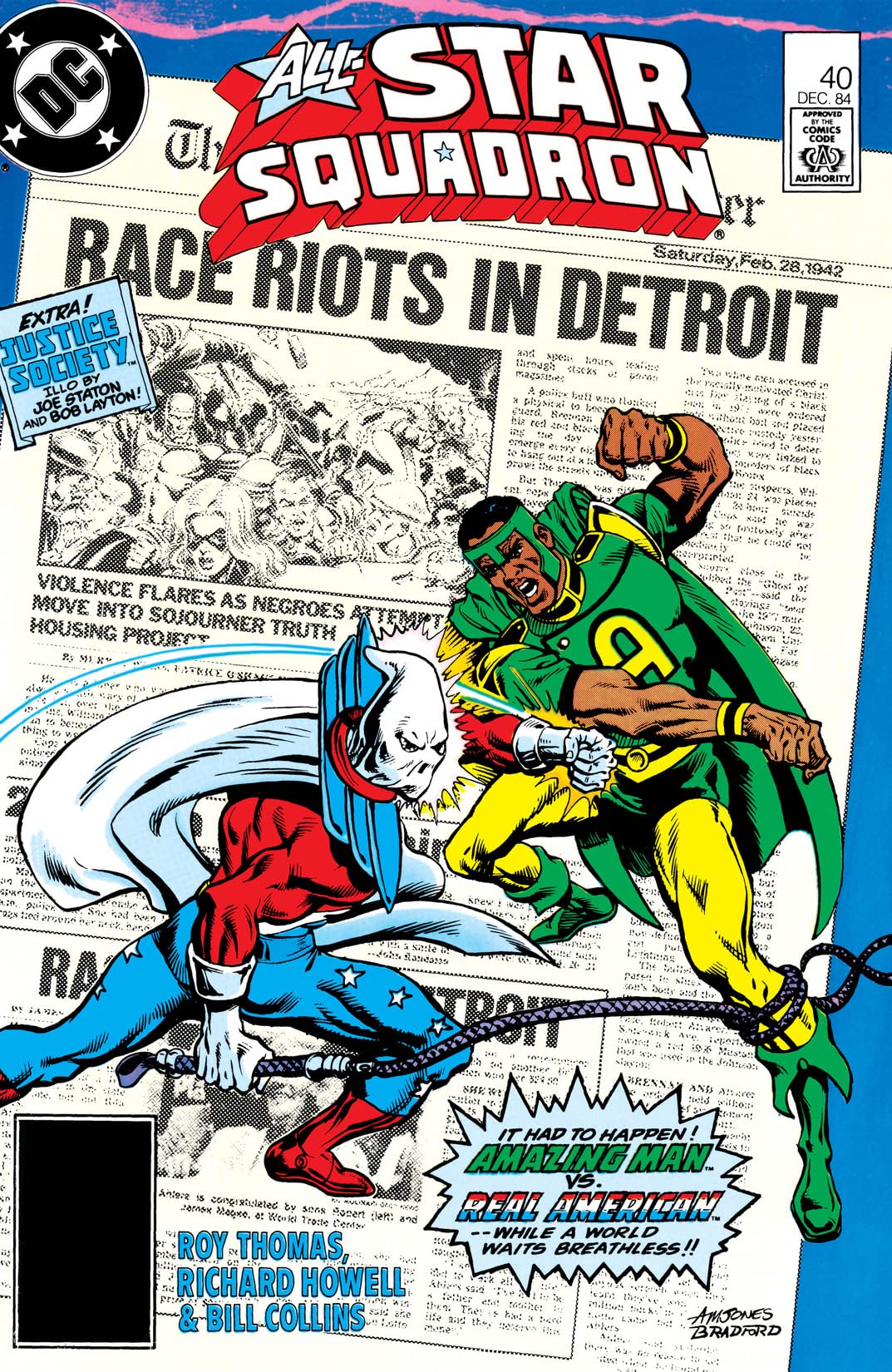 All-Star Squadron (1981) #40 cover