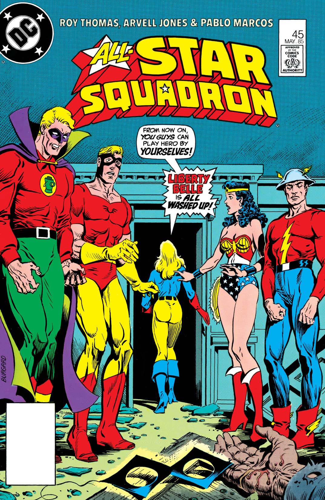 All-Star Squadron (1981) #45 cover