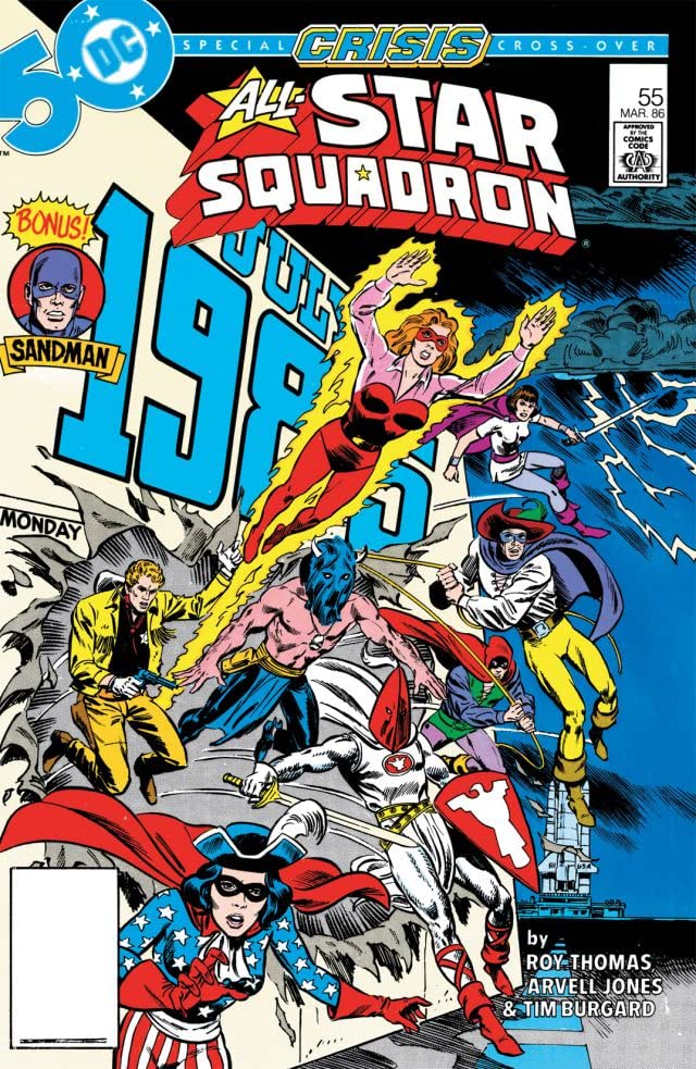 All-Star Squadron (1981) #55 cover