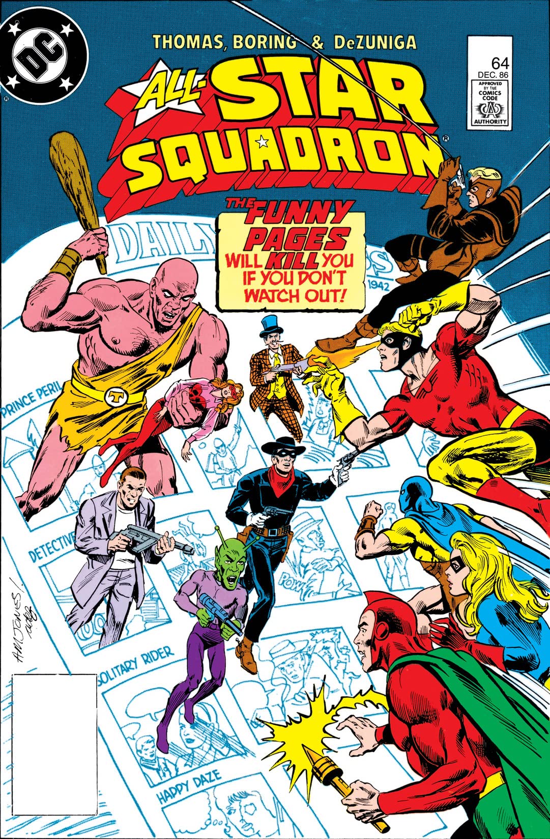All-Star Squadron (1981) #64 cover