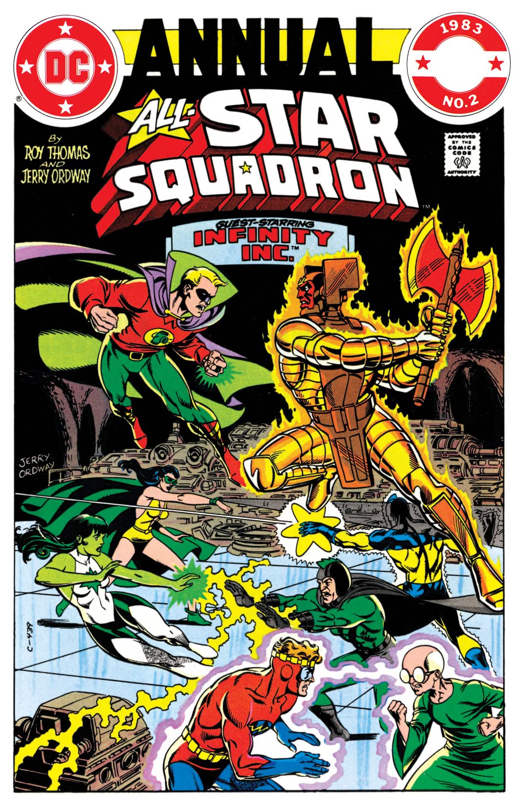 Cover of All-Star Squadron Annual #2